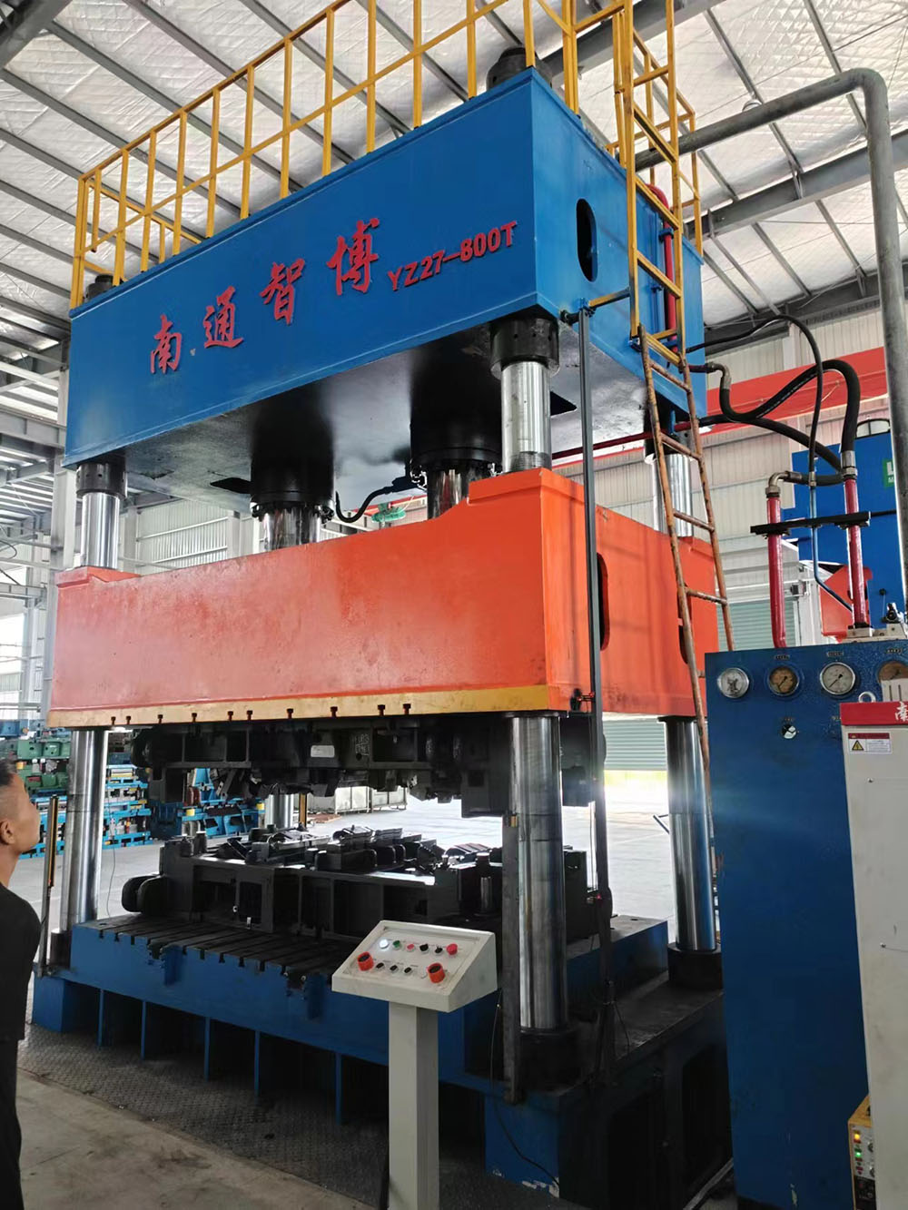 YZ27 series four-column single-acting thin plate stamping hydraulic press