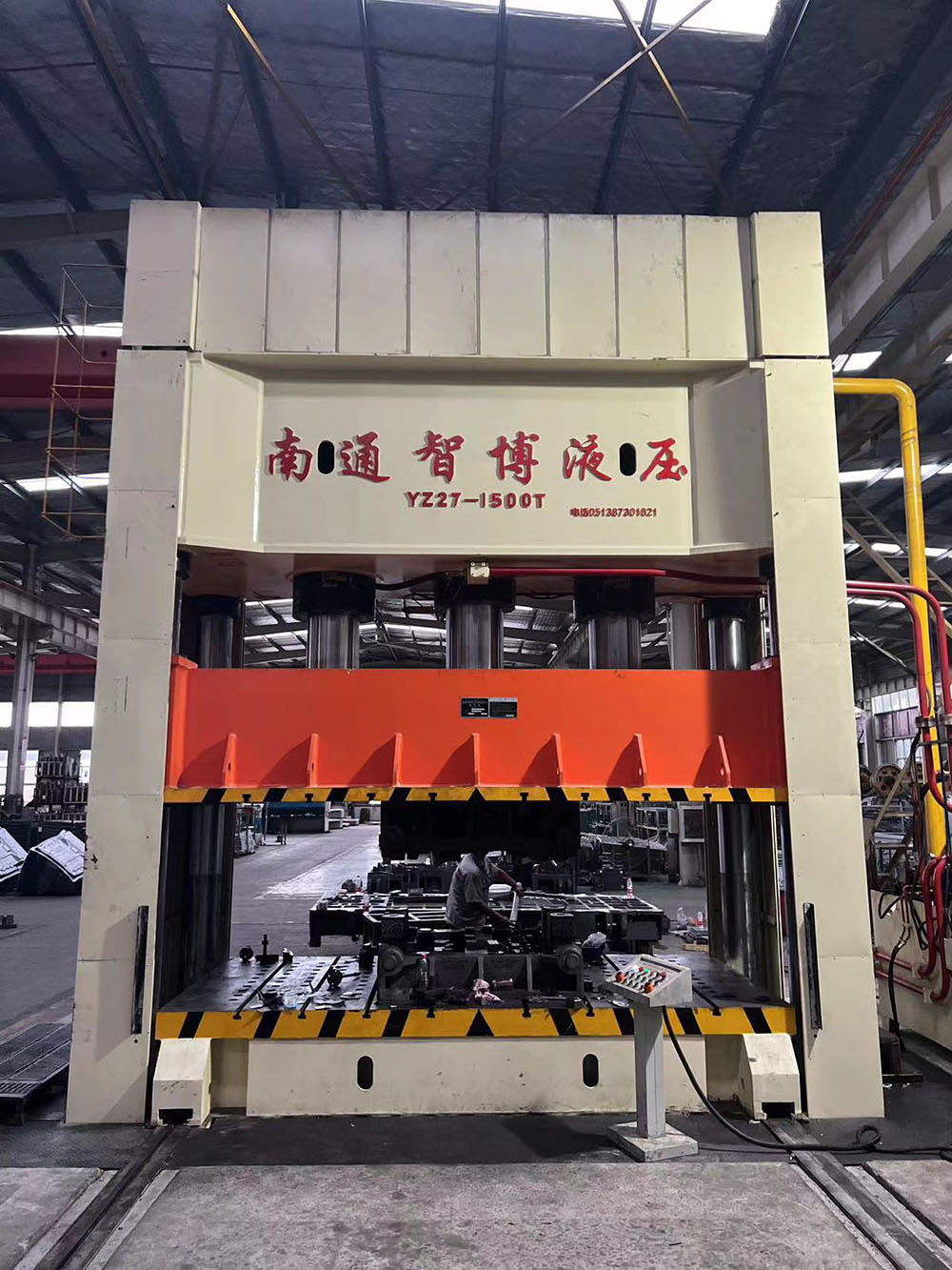 YZ27 series four-column single-acting thin plate stamping hydraulic press